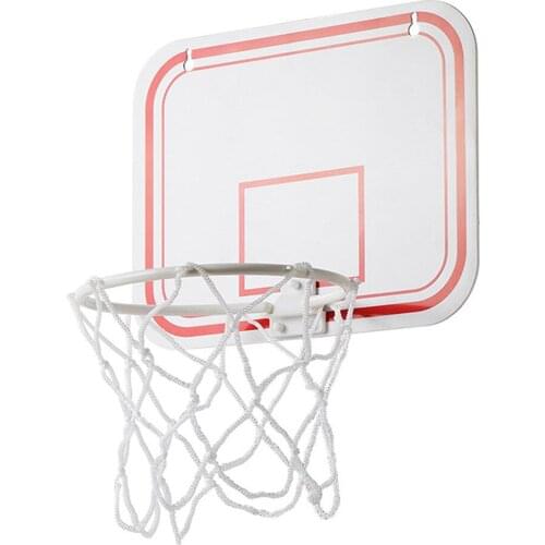 Indoor Outdoor Sport Basketball Hoop Goal Rim Net Basquete Folding Portable Suspension Free Punch Plastic Basketball Frame