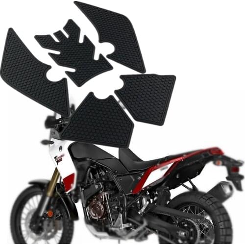 Motorcycle Non-slip Side Fuel Tank Stickers Waterproof Pad Rubber Sticker FOR YAMAHA Tenere 700 T700 XTZ 700 2019 2020