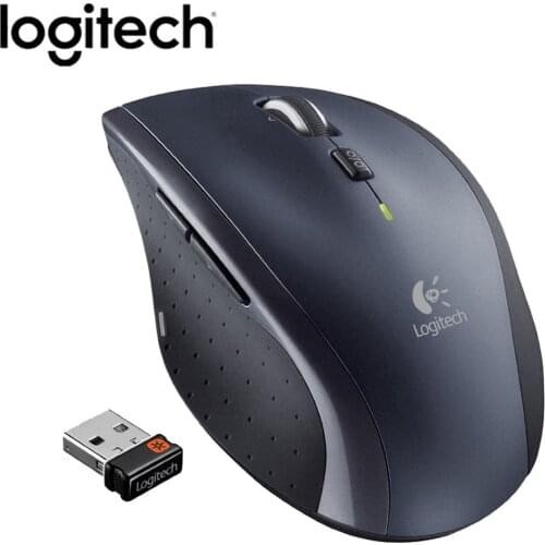 Original Logitech M705 Wireless Marathon Mouse Support Official Verification with 2.4GHz Wireless 1000dpi for Windows 10/8/7