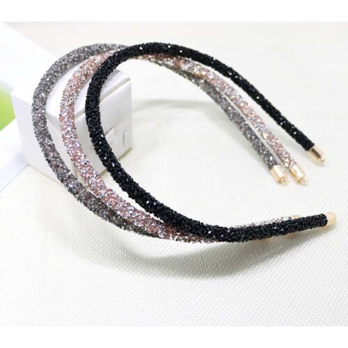 Oaoleer New Crystal Beaded Hairband Headband For Women 2020 Luxury Shiny Headwear Hair Accessories Pearl Flower Headband