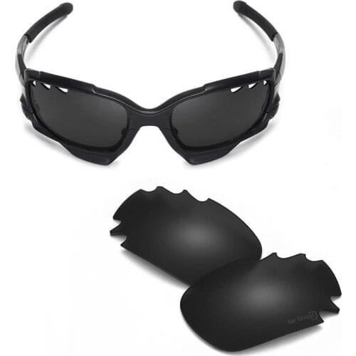 Walleva Mr.Shield High-Grade Polarized Replacement Lenses for Oakley Jawbone (vented) Sunglasses 2 colors available