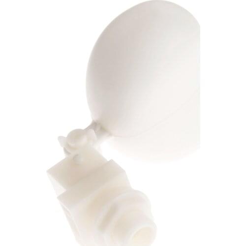 ABS DN15 1/2 Inch OD Float Ball Valve Water Shut Off Ball Valve Automatic Aquarium Tank Fill Hydroponic Sump 20mm Thread