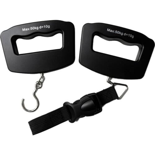 Portable 50kg Digital Kitchen Scale,Fashion New Pocket Electronic Luggage Weight,Battery Operated Mini Hanging Travel Balance