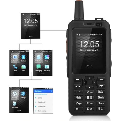 4G Phone Radio 4G LTE POC Telefono 7S Walkie Talkie Android 6.0 Zello PTT GPS Radio Mobile Terminal Dual SIM Fm Transceiver