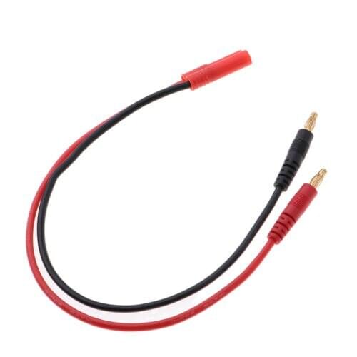 RC B6 Battery 4.0mm Banana Bullet Connector to HXT4.0 Male Plug Charge Cable