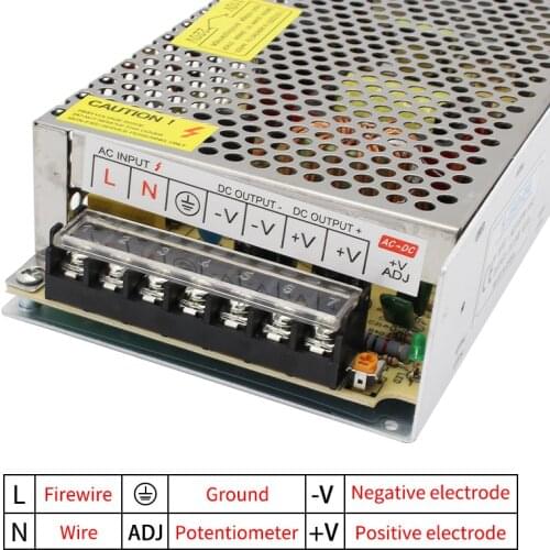 SMPS Transformers AC 220V Switching Power Supply DC 12V 18V 24V 36V 48V LED Strip AC Adapter 12 24V 2A 3A 5A 10A 15A 20A 30A 60A