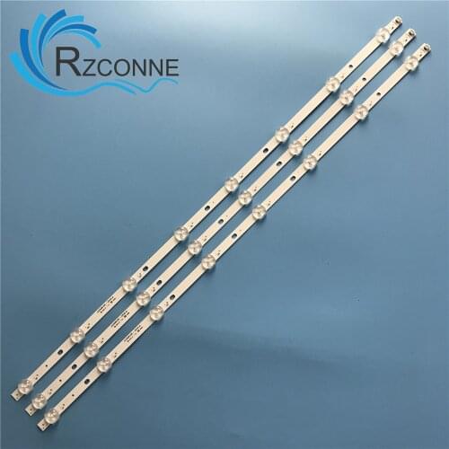 609MM LED Backlight strip 8 lamp For 32" lcd tv JL.D32081235-258HS-M 3v