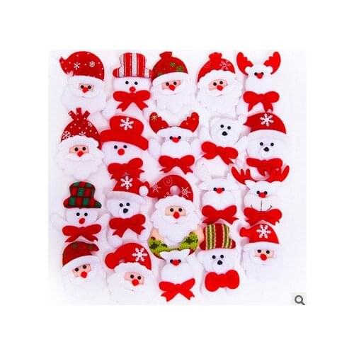 LED Glowing ring flashing birthday new year colorful Christmas glow brooch toy gift Christmas old snowman lamp brooch