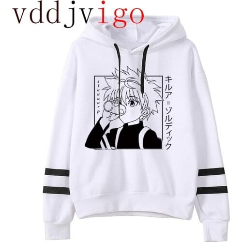 Men/ Women Pullovers Hoodies Sweatshirts Japanese Anime Hoodies Hunter X Hunter Killua Zoldyck Hisoka 90s Hoody Tops Mens Hoodie