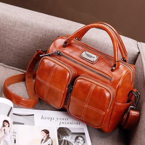 Fashion Female Boston Handbags Luxury Designer Leather Shoulder Bag for Ladies Cross body Bag Grace totes Shopping Messenger Bag