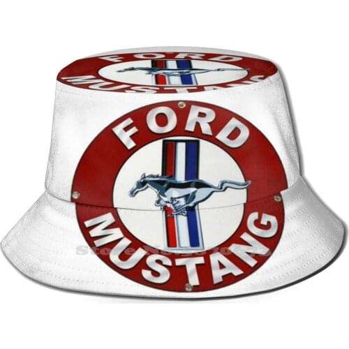 Korean Caps Funny Beach Bucket Hats American Muscle Muscle Car Usa America Race Drag Race Power Turbo Car Shelby Eleanor