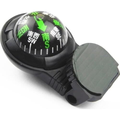 1 Pc All Purpose Dashboard Compass Ball Boat Truck Car Navigation Compass with Adjustable Mounting Bracket+Adhesive