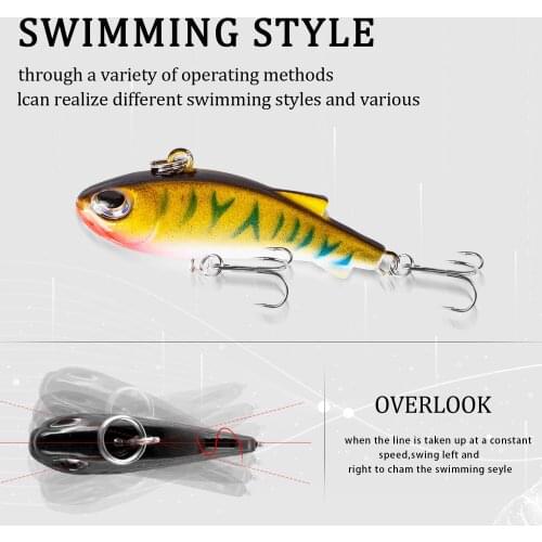 1Pcs Sinking Fishing Lure 80mm/9.2g Full Swimming Layer Hard Bait Wobbler JigBait Crankbait Carp Artificial Pesca Fishing Tackle