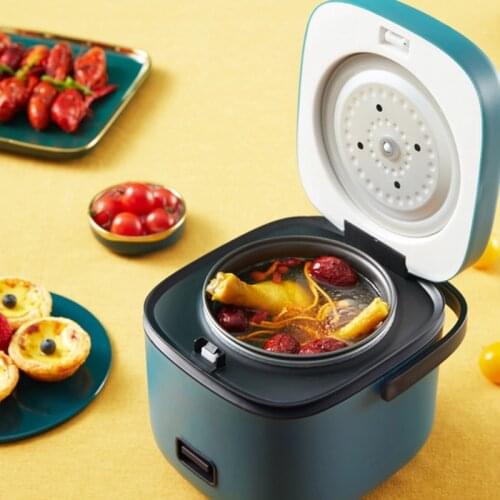 220V 1.2L Mini Rice Cooker Multi-function Making Porriage Soup Cooking Machine