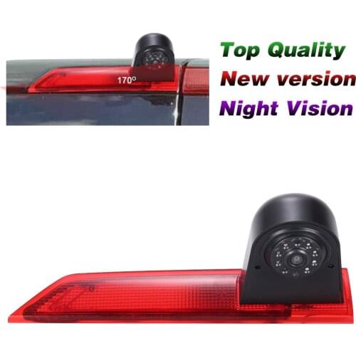 Car rear view back camera for ford Transit Custom 2012-2016 Business mit heckklappe dritte 3 bremsleuchte night visi waterproof