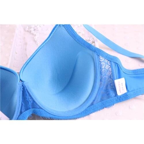 Sexy full lace solid cup big size 38- 44E 46DDCE bra plus size lace push up bra mother lingerie for women young girl brand B6