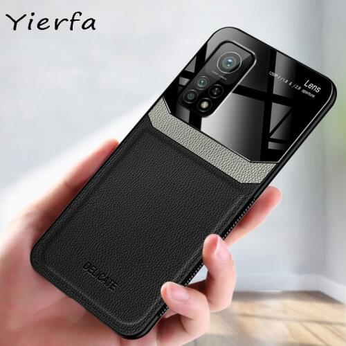 10T Cases For Xiaomi mi10T Pro Shell PU Leather Shockproof Bumper Phone Cases For Xiomi mi 10T Mi 10 Pro Mi10 Lite Back Cover