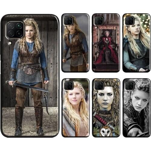 Lagertha Vikings TV Series Case For Huawei Mate 20 Lite P Smart 2019 2021 Cover For Huawei P20 Lite P40 P30 Pro Case