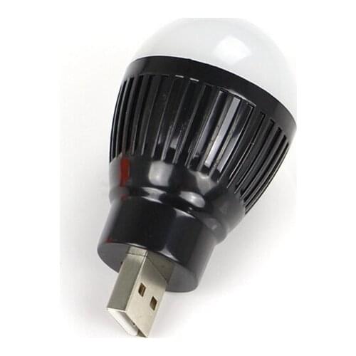 DC5V usb bulb 5V Portable lighting LED bulb USB mobile power light bulb DC5V Ball bulb
