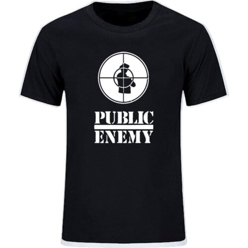 2021 Fun Summer Style US Rap Team Public Enemy T Shirt Graphic Graphic Cotton T-shirt Big Size music Short Sleeve Casual Tees