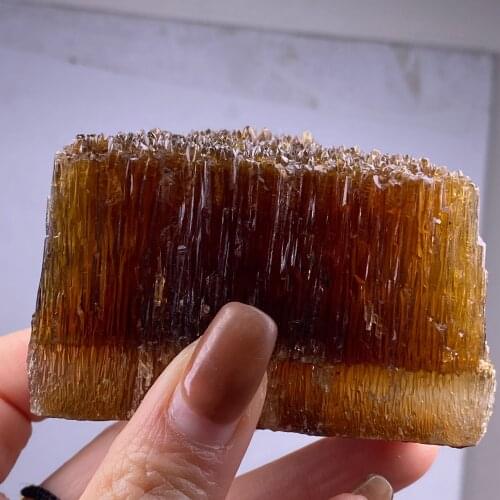 HOT!!!!Natural yellow amber calcite raw stone crystal gem collection of rough rock mineral specimens healing home decor