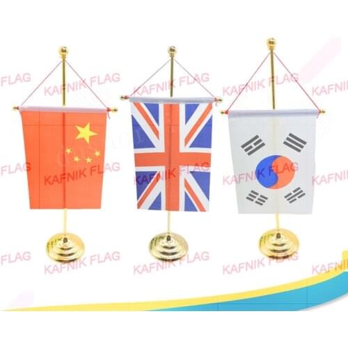 KAFNIK,Wholesale table desk flag cross pendant with any world flag custom flags,free shipping