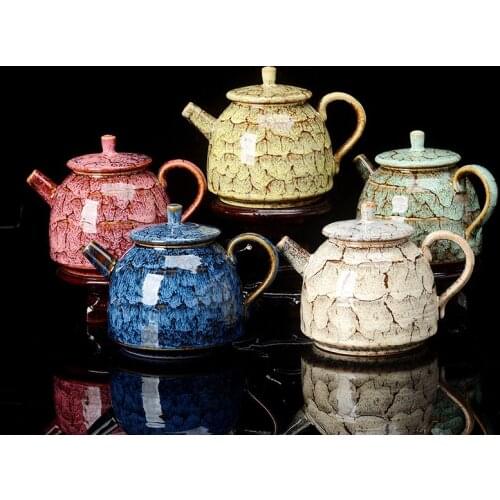 300ML Ceramic teapot Exquisite Ceramic Kung Fu Tea Pot Tea Kettle Teaset Porcelain Teapot Traditional Chinese Teaware