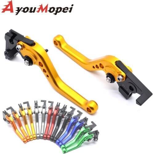 Short Brake Clutch Levers For Aprilia Dorsoduro 750 2008-2016, Shiver 750 2007-2016 Motorcycle Adjustable CNC