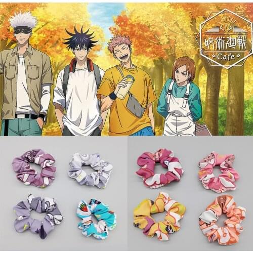 Anime Jujutsu Kaisen Cosplay surrounding hair ornament Cosplay headdress five wuhuzhang Youren large intestine hair circle