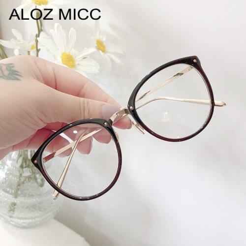 Fashion Square Glasses Frame Women New Oversized Transparent Men Clear Lens Glasses Women Metal Trend Unique Female Eyewear Q809