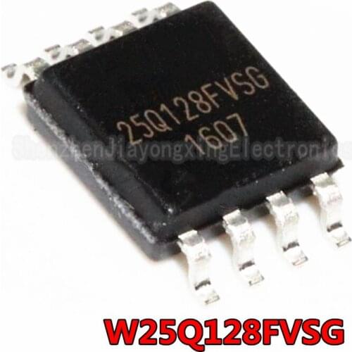 5PCS W25Q128FVSG W25Q128FVSQ SOP-8 25Q128FVSG 25Q128FVSQ SMD 25Q128 SOP8 New and Original IC Chipset