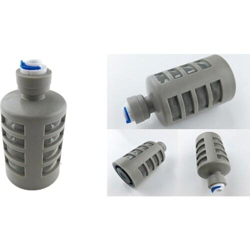 Interceptor Filter with Fast Joint Water Purifier Intake Filter Suction Head of Self Suction Pump Filter Head