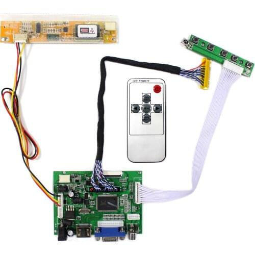 LCD Driver Board For 15.4" 17" 1440x900 CLAA154WP05 B154PW01V.1 N154C3 N154C1-L01/L02 LP154WP1 LTN154BT05 B170PW03 B170PW06