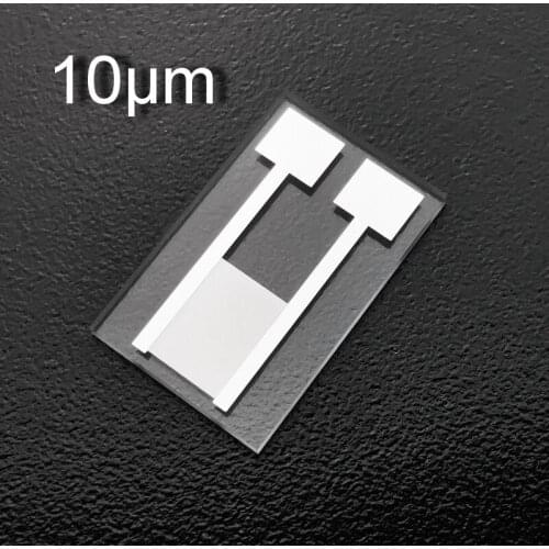Platinum Interdigital Electrode Pt Quartz Glass Gas Humidity Biosensor MEMS Photoelectric Detection Electrochemistry