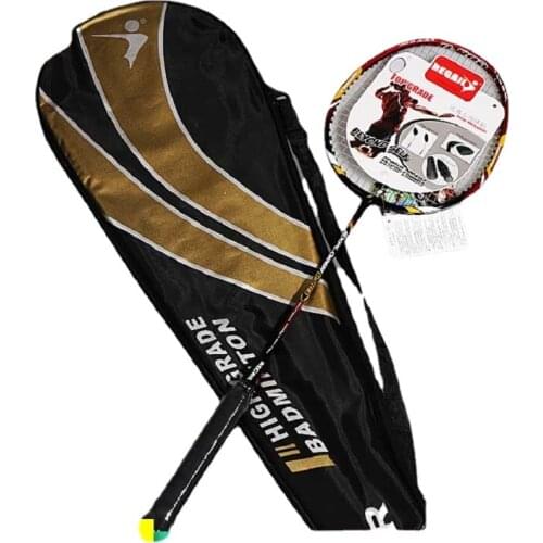 R803 carbon badminton racket single pack training carbon fiber badminton racket wholesale