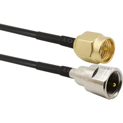 SMA male plug to FME male plug connector adapter pigtail RG174 cable For HUAWEI PCI wifi router 3G Modem