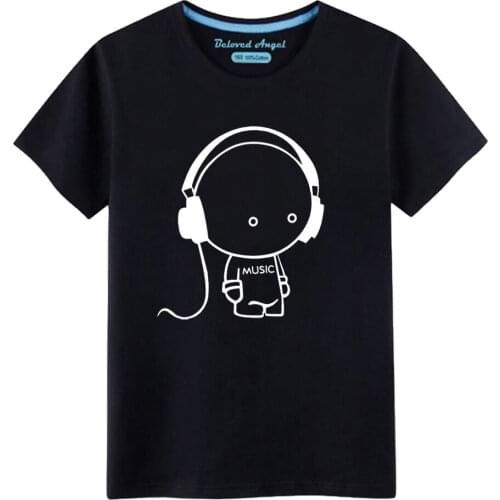 Boys Girls Luminous T-shirt Baby Girl Tops Kids T-shirt Girls Tee Shirts Children Clothes 3-15T Summer Short Sleeves Cotton Tees