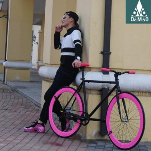 30 knife Fixed gear bicycle track bike without brake single speed bicycle 26 inch high carbon steel road bike