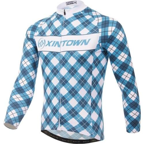 Xintown Pro Bike Team Cycling Jersey Long Sleeve Bicycle Cycling Clothing Sports mtb Bike Wear Jacket Ropa invierno Ciclismo