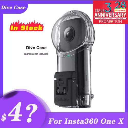Insta360 One X Dive Case for Insta 360 ONE X Waterproof Case or Dive Case Diving 30M Depth action Camera Accessories
