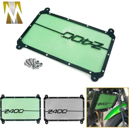 Motorcycle Bezel Grille Guard Cover Engine Radiator Grille Guard Cover Protector For Kawasaki Z400 Z 400 Z-400 2018 2019 2020