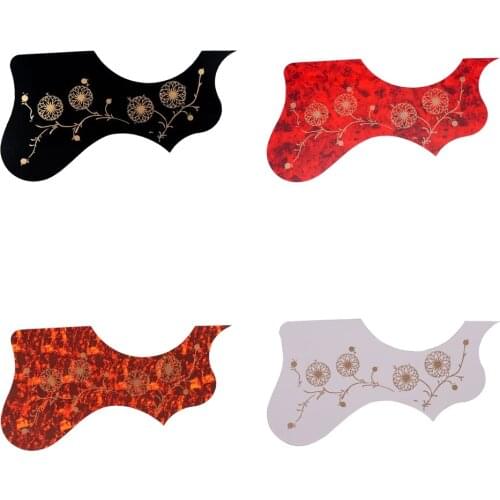 Acoustic Guitar Pickguard Anti-Scratch Guard Plate Perfect Replacement, Self Adhesive Pick Guards