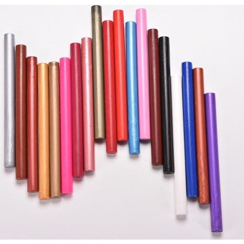 1PCS 21 Colors DIY Sealing Strips Seal Dedicated Beeswax Stick Branding Paint Stamp Seal Wax Sigillo Handmade Hobby Tools