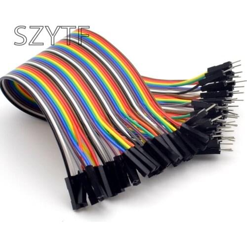 20cm 40P 1P-1P Female to Male DuPont Line Wire Cable