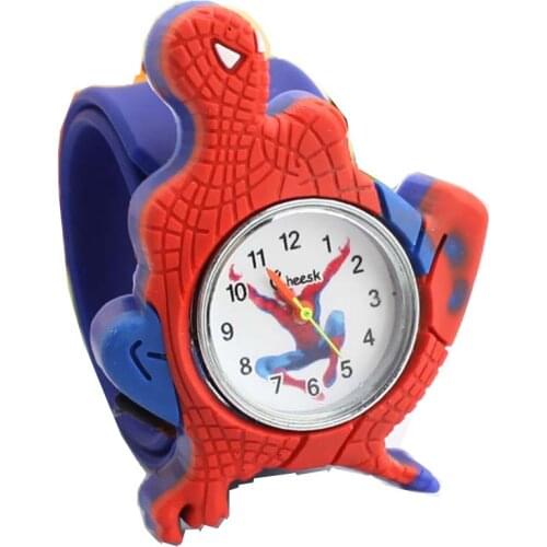 2019 Cartoon Watches Fashion Children Boys Kids Students Sports Silicone Analog Wristwatches
