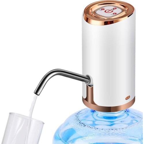 Water Bottle Pump USB Charging Automatic Drinking Water Pump Portable Electric Water Dispenser Water Bottle Pumping Device Switc