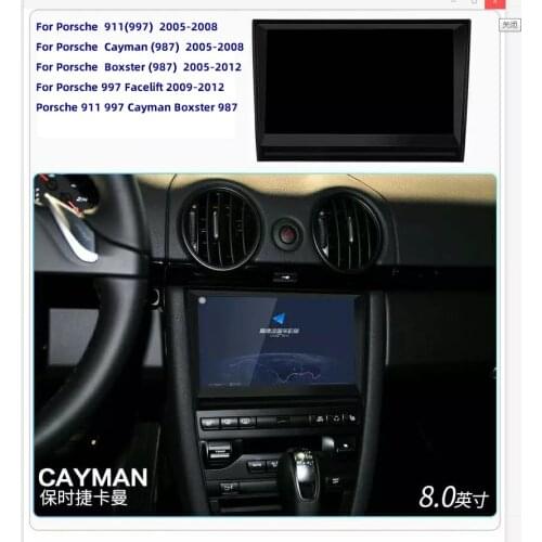 Car Multimedia Player Stereo GPS DVD Radio Audio Navigation Android Screen for Porsche Carrera GT 911 Turbo 2003 2004 2005- 2012