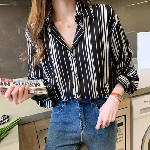 Блузки в полоску C xin OO er L China At AliExpress