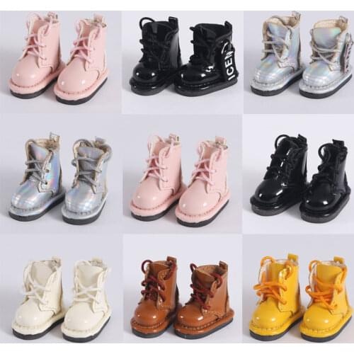 Ob11 baby shoes leather boots Molly sister head holala shoes GSC plain doll shoes doll accessories