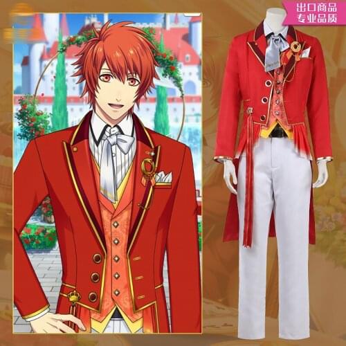 Game Uta no Prince-sama Shining Live Birthday sweet sailing cos Ittoki Otoya Singing costume suit customize